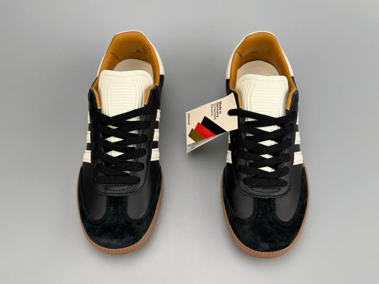 Adidas Samba JJJJOUND Noir Blanc Gomme Sneakers Lifestyle 9