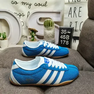 Adidas Samba OG حذاء أسلوب حياة أزرق وأبيض
