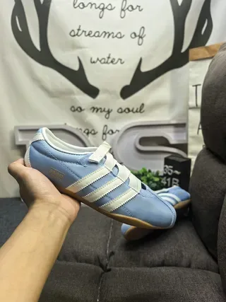 Adidas Samba OG Sneakers Lifestyle Bleu Clair et Blanc 5