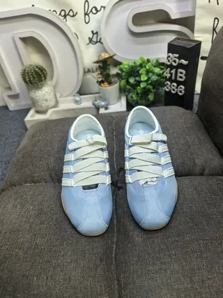 Adidas Samba OG Sneakers Lifestyle Bleu Clair et Blanc 10