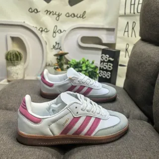 Adidas Samba Zapatillas Lifestyle Blancos y Rosados