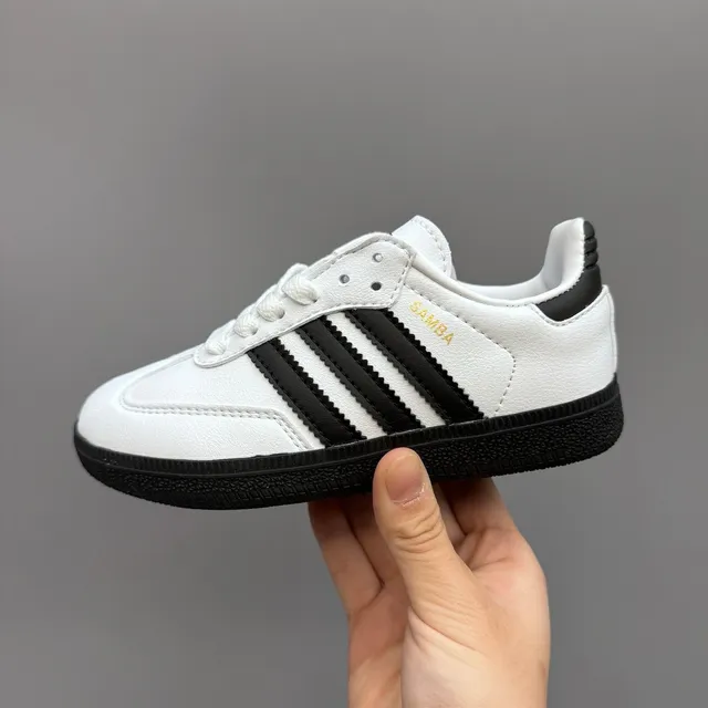 Adidas Samba White Black Lifestyle Sneakers 14