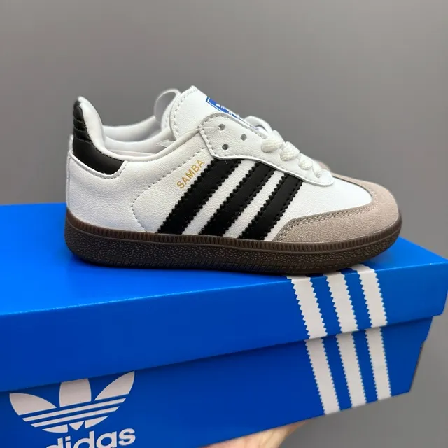 Adidas Samba White Black Lifestyle Sneakers 23