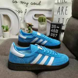 Adidas Spezial أحذية رياضية زرقاء سويدية أسلوب حياة