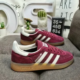 Adidas Spezial बुरजुनदी مخمل مخط أسلوب حياة حذاء رياضي