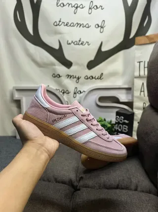 Adidas Spezial Tênis Lifestyle Camurça Rosa 5