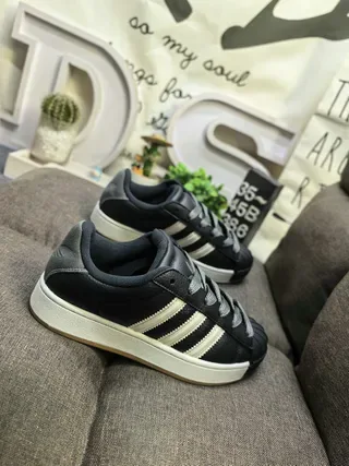 Adidas Superstar Tênis Lifestyle Pretos e Creme 9