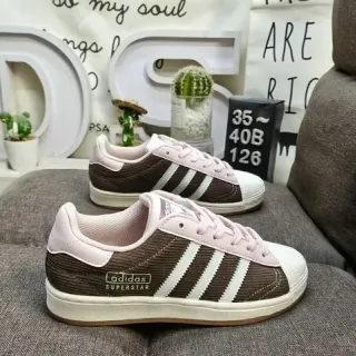 أحذية رياضية Adidas Superstar Lifestyle بني وردي كوردوري
