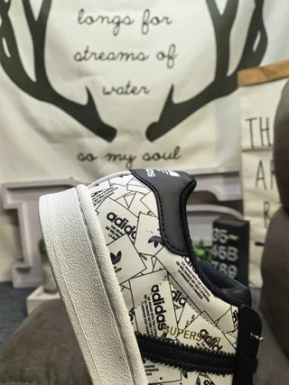 Adidas Superstar Tige Imprimée Baskets Lifestyle 4