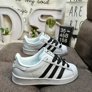 Adidas Superstar White Black Chaussures Lifestyle