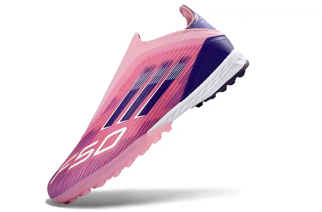 Adidas X Speedflow Rosa Roxo Gramado Sapatos de Futebol 12