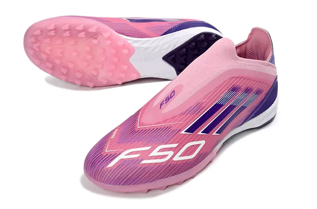 Adidas X Speedflow Rosa Roxo Gramado Sapatos de Futebol 14