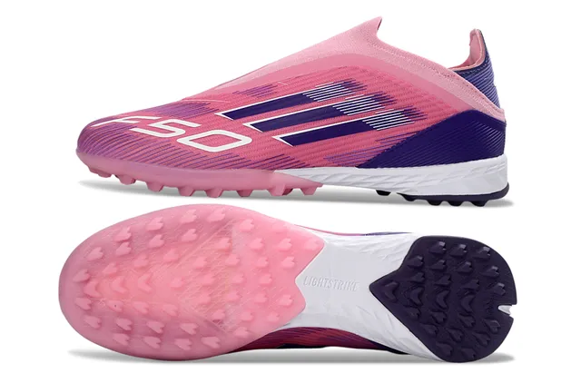 Adidas X Speedflow Rosa Roxo Gramado Sapatos de Futebol 16