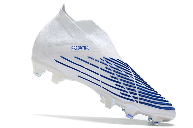 Adidas X Speedflow White Blue Holographic Firm-Ground Soccer Shoes 4