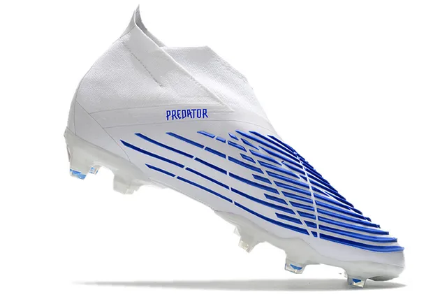 Adidas X Speedflow White Blue Holographic Firm-Ground Soccer Shoes 10