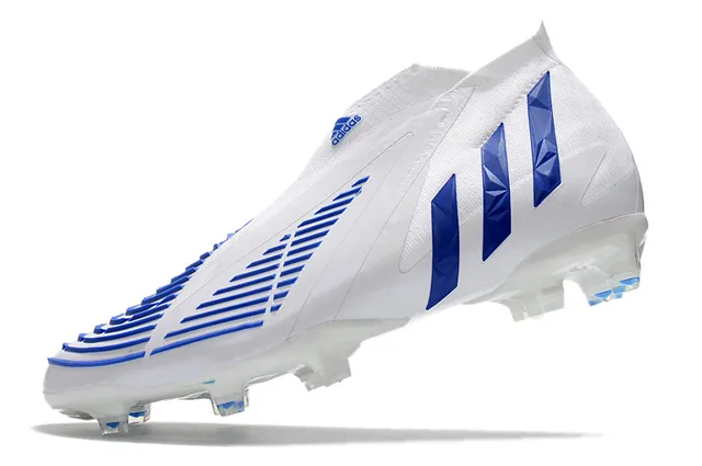 Adidas X Speedflow White Blue Holographic Firm-Ground Soccer Shoes 11