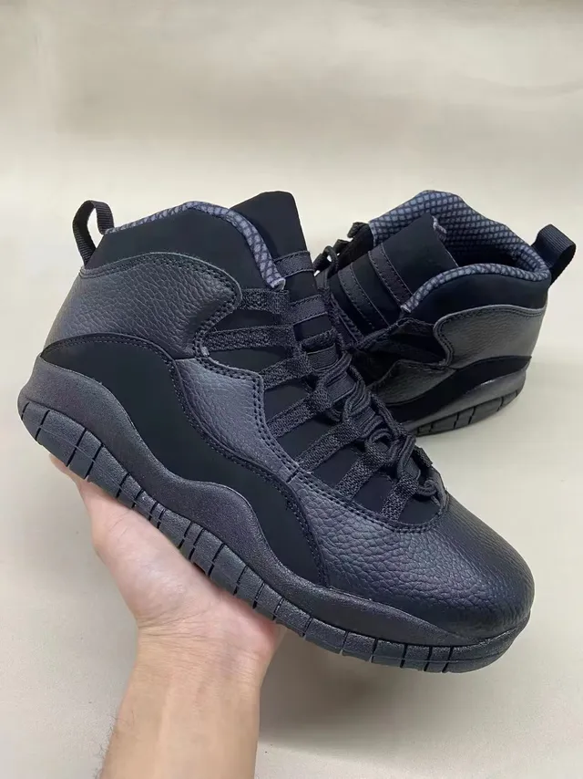 Tênis de basquete Air Jordan 10 em camurça bege e off-white 3