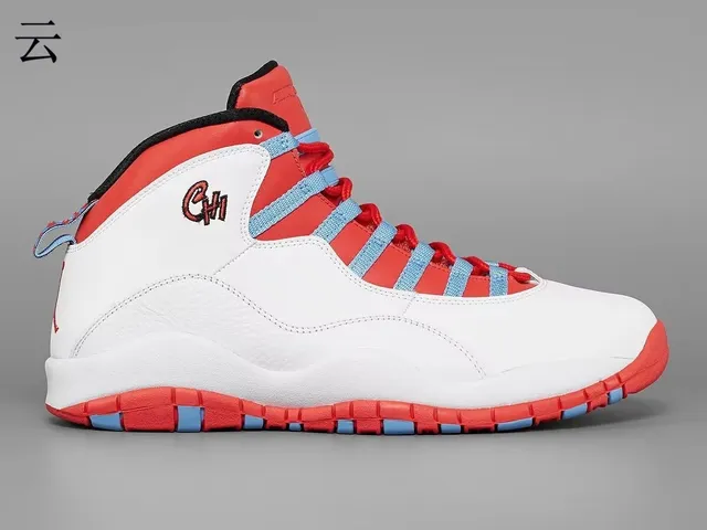 Air Jordan 10 ग्रे चित्तीदार ग्लिटर हाई-टॉप बास्केटबॉल जूते 10