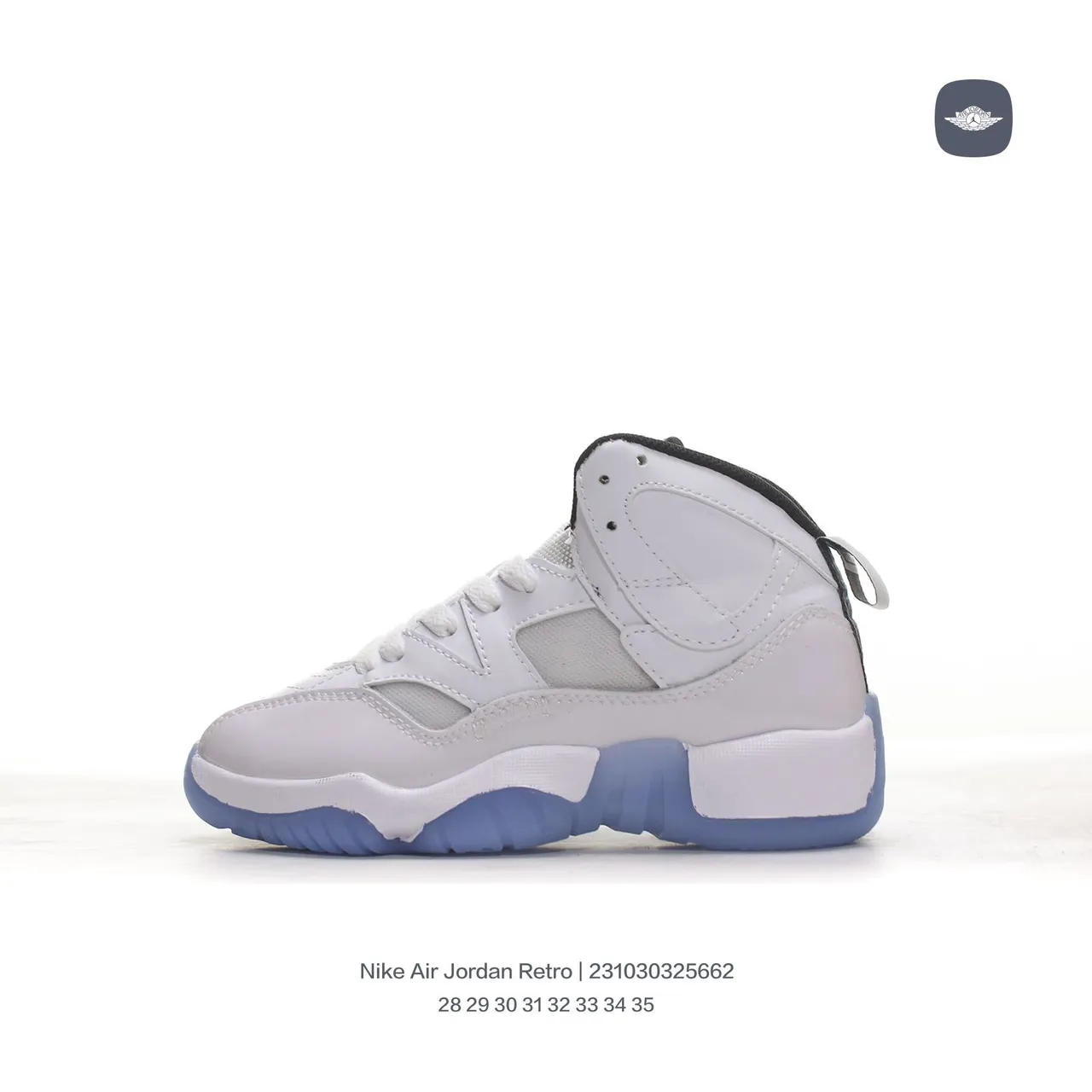 Air Jordan 11 Gray White Navy Red Light Blue Basketball Shoes 5