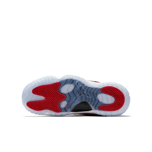 Chaussures de basket-ball Air Jordan 11 en cuir verni rouge 6