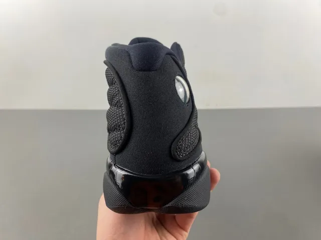 Zapatillas de baloncesto Air Jordan 13 Jumpman negro y verde 4