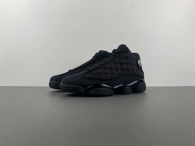 Zapatillas de baloncesto Air Jordan 13 Jumpman negro y verde 14