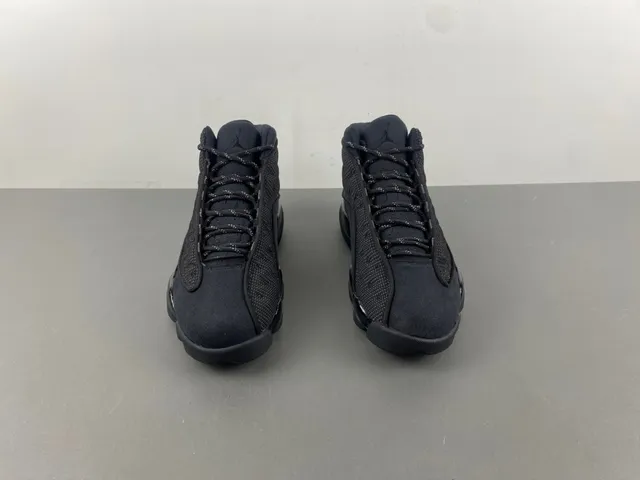 Zapatillas de baloncesto Air Jordan 13 Jumpman negro y verde 15