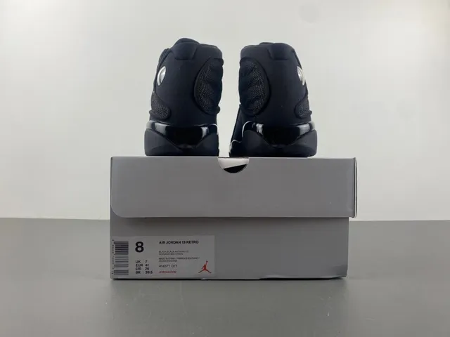 Zapatillas de baloncesto Air Jordan 13 Jumpman negro y verde 19