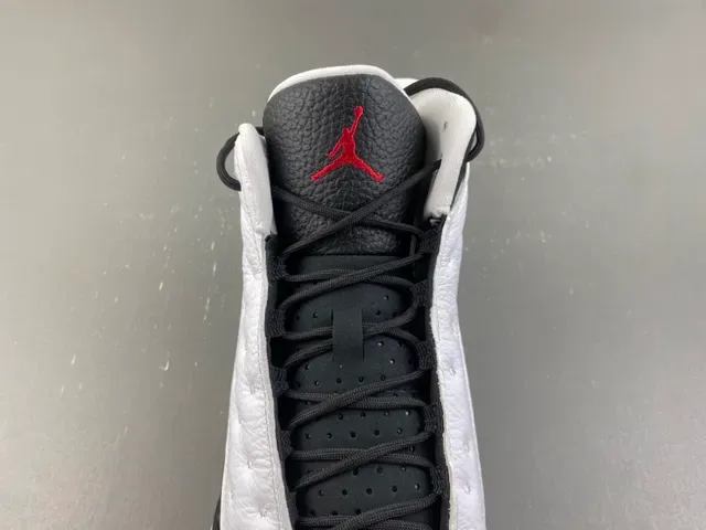 Air Jordan 13 White Black Red Quilted Basketball Shoes 7