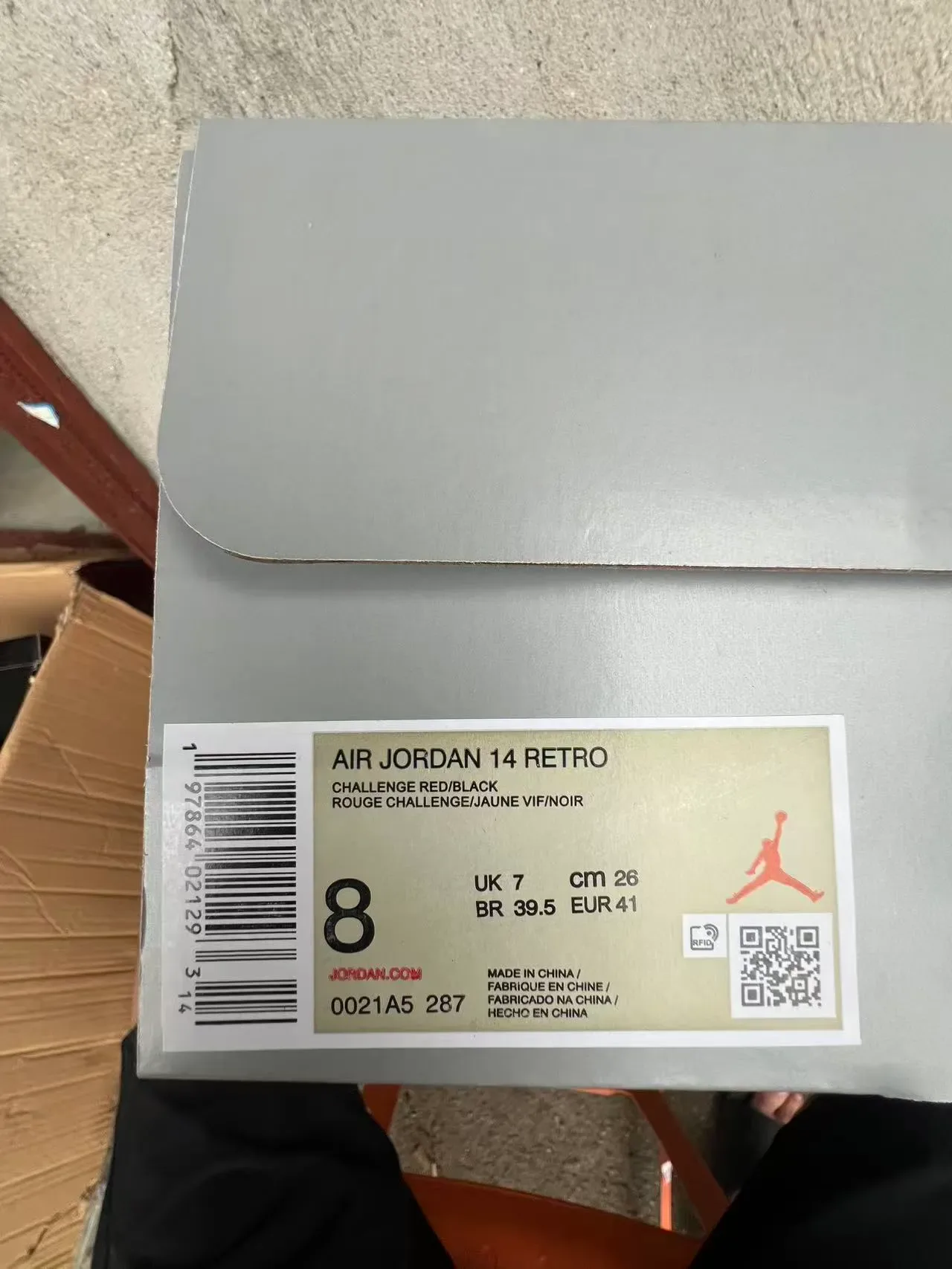 Air Jordan 14 UNC Tênis de Basquete de Camurça Azul Claro Sem Cadarço 10