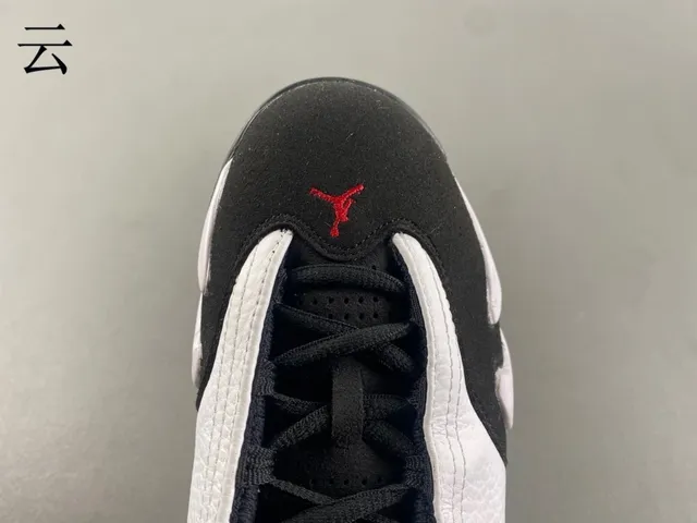 Zapatillas de baloncesto Air Jordan 14 blanco negro rojo 5