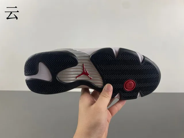 Zapatillas de baloncesto Air Jordan 14 blanco negro rojo 7