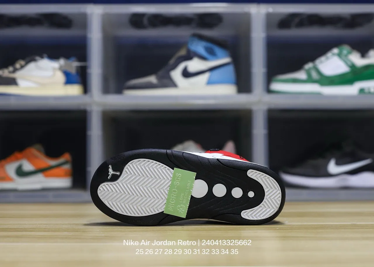 حذاء كرة السلة Air Jordan 17 أبيض أحمر 18