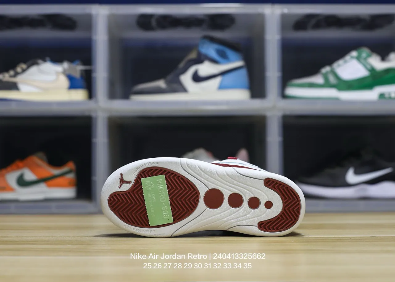حذاء كرة السلة Air Jordan 17 أبيض أحمر 22