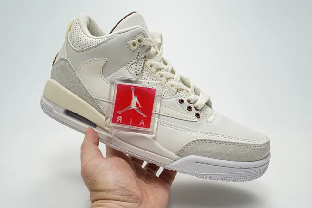 Air Jordan 3 Off-White Elephant Print Basketball Shoes 3