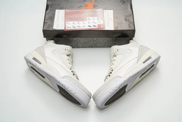 Air Jordan 3 Off-White Elephant Print Basketball Shoes 4