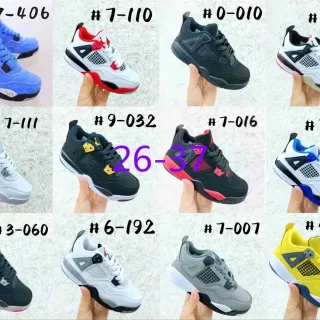 Air Jordan 4 নীল সাদা কালো লাইফস্টাইল স্নিকার্স