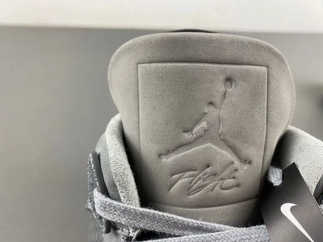 Zapatillas de baloncesto Air Jordan 4 gris monocromático 6
