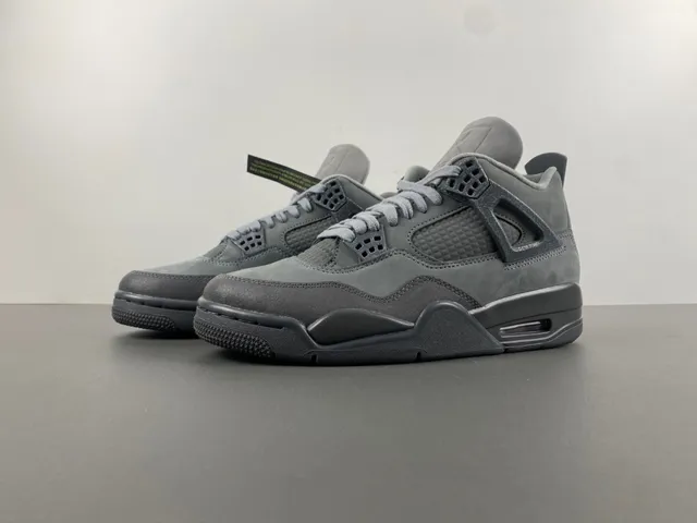 Zapatillas de baloncesto Air Jordan 4 gris monocromático 9