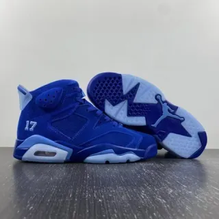Air Jordan 6 রয়্যাল ব্লু এবং লাইট ব্লু বাস্কেটবল জুতো