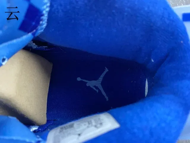 Air Jordan 6 أحذية كرة السلة الأزرق الملكي والأزرق الفاتح 10