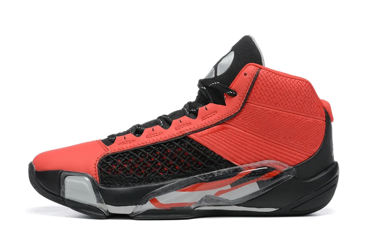 Air Jordan Black Pink High-Top Mesh-and-Synthetic Upper Basketball Shoes 3