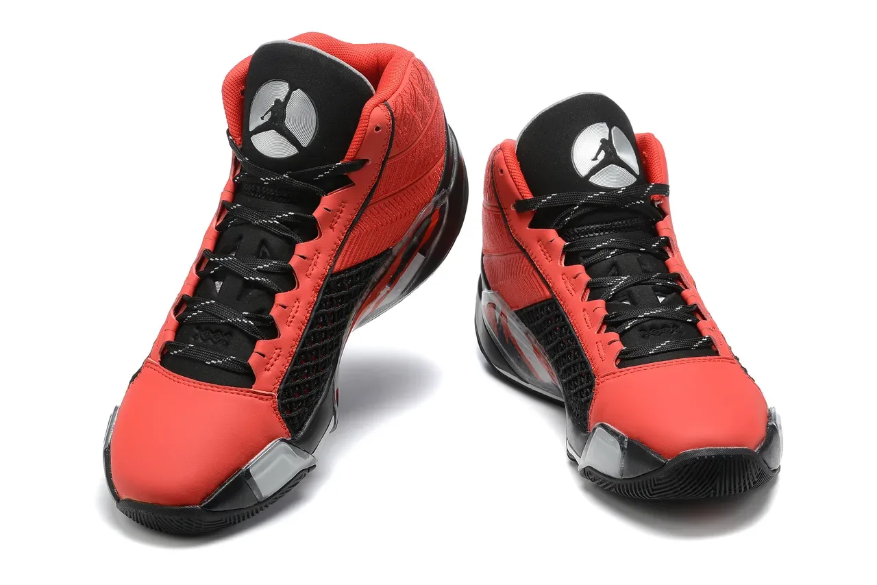 Air Jordan Black Pink High-Top Mesh-and-Synthetic Upper Basketball Shoes 7