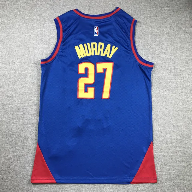 Air Jordan Mile High City Blue Red Jersey 2