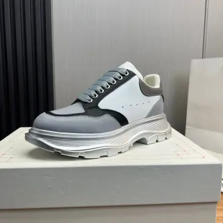 Alexander McQueen Sneakers Oversized Gris Blanc Noir Chunky
