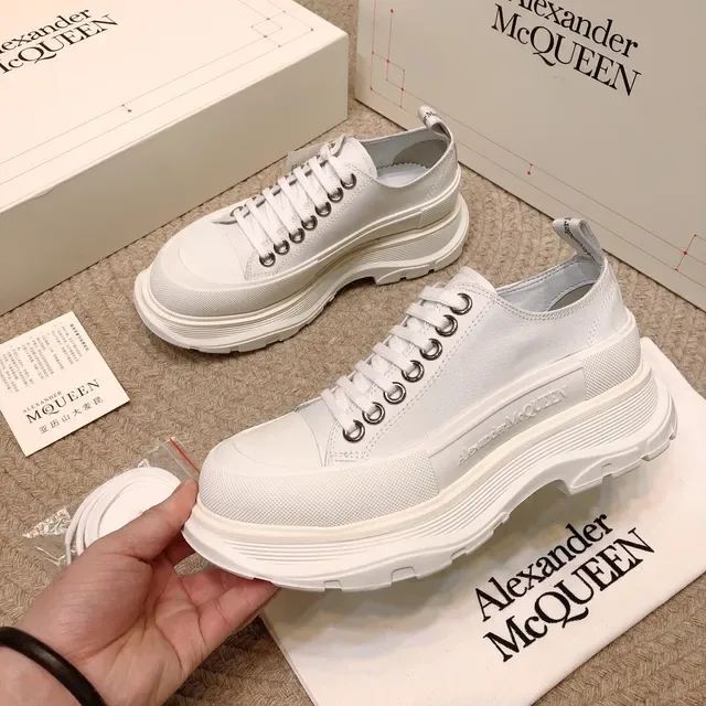 Alexander McQueen Oversized Sneaker White Chunky Sneakers 9