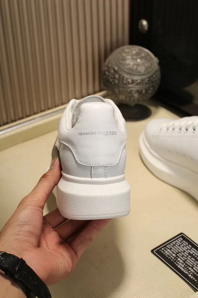 Alexander McQueen Oversized Sneaker White Embroidered Insect Lifestyle Sneakers 2