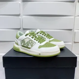 Amiri MA Court Zapatillas Lifestyle Blancas y Verde Claro