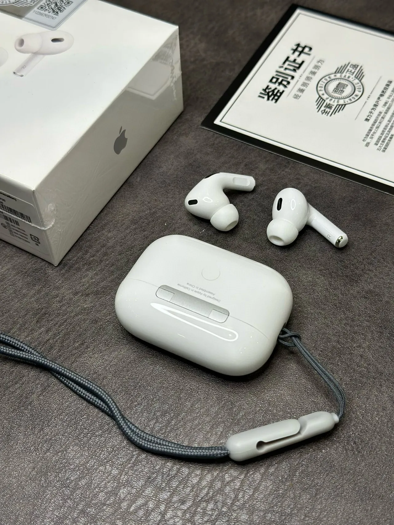 Apple AirPods Pro Blanc Gris Style Tige Matte TWS Écouteurs 2