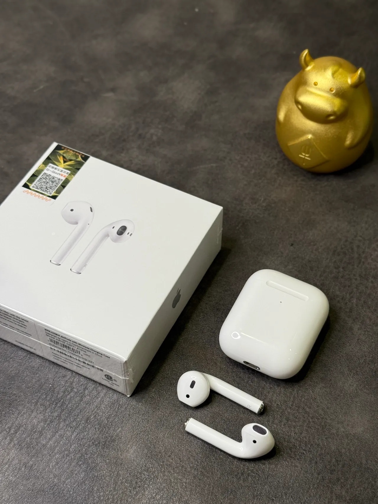 Apple AirPods écouteurs TWS style tige blanc open-fit 5